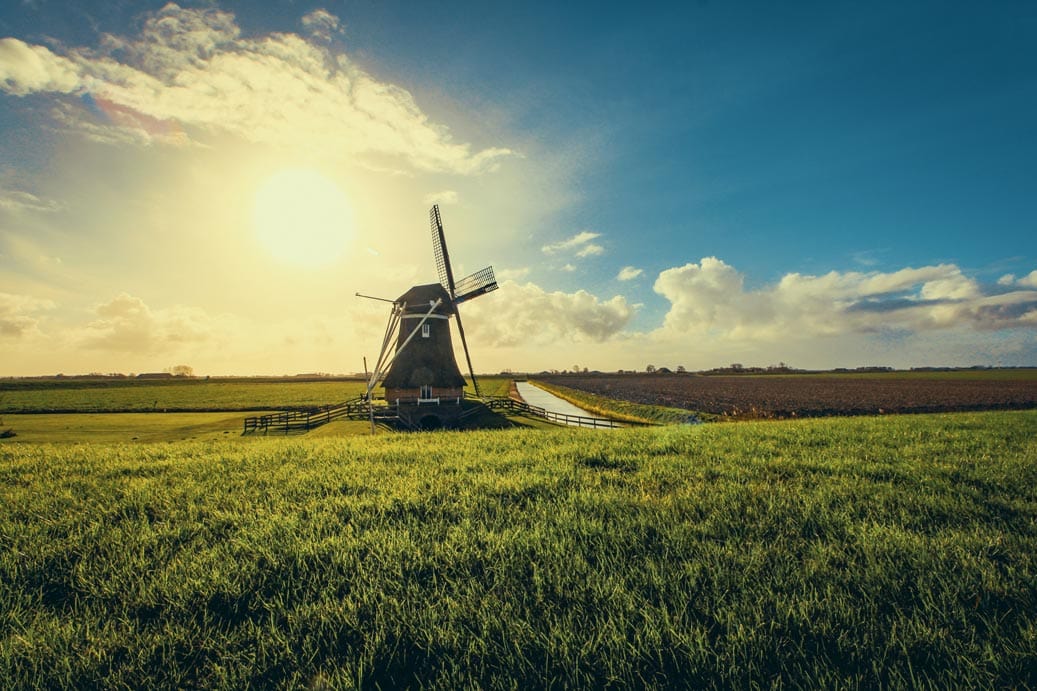 Windmühle in der Benelux