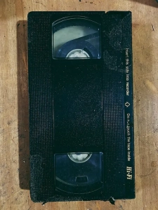 Alte VHS Kassette zum Digitalisieren