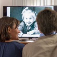 Digitalisierte Fotos auf dem TV ansehen
